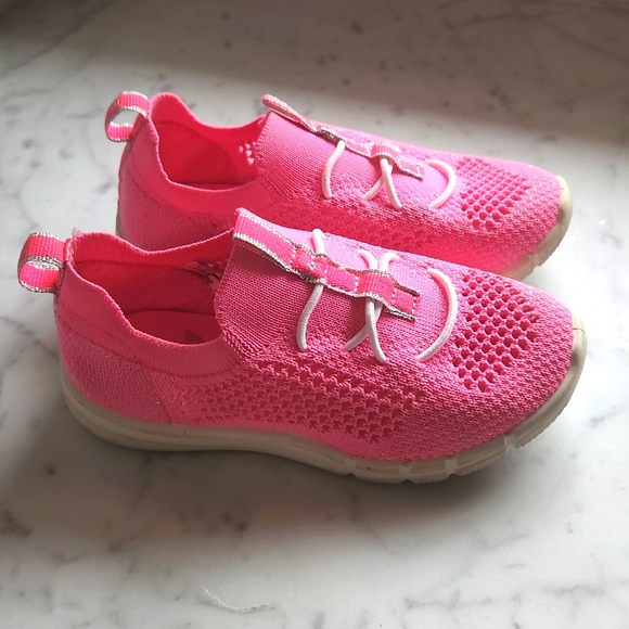 Oshkosh Pink Sneakers Toddler Size 10